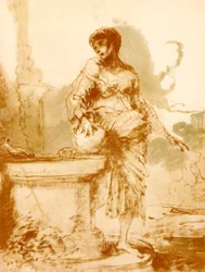 Christus und die Samariterin am Brunnen